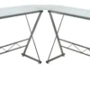 Escuadra Cristal Esmerilado