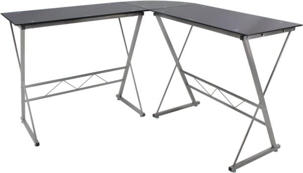 Escuadra Cristal Negro