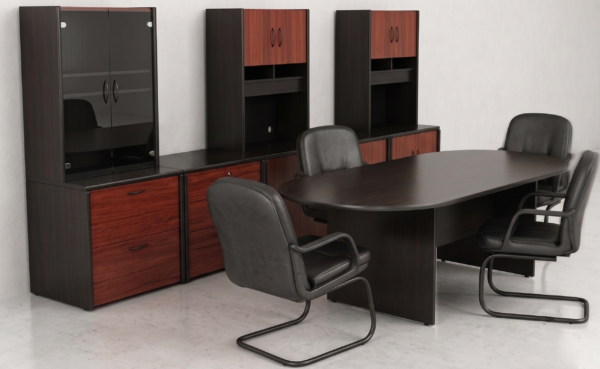 Mesa de juntas con credenza