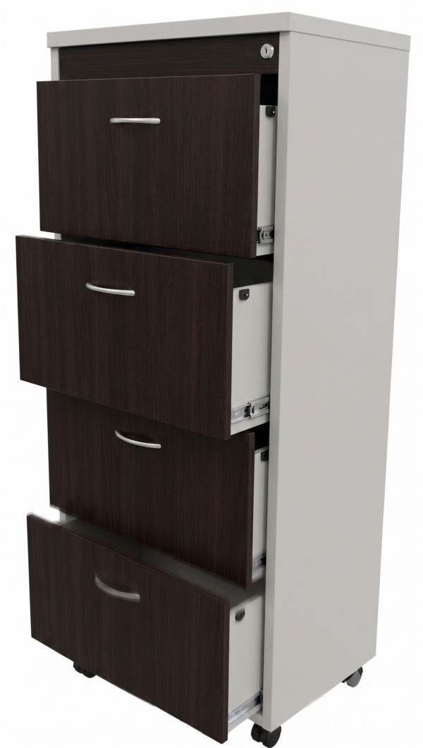 Archivero Madera Vertical 4